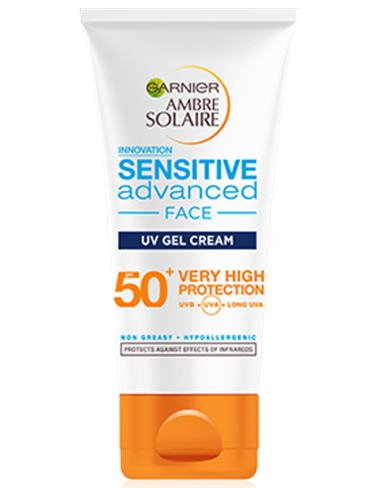Αντηλιακή Κρέμα Gel Προσώπου SPF50+
